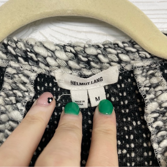 Helmut Lang Marled Oversized Chunky Knit Sweater Size Medium - Picture 6 of 9